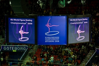 ISU Workd Figure Skating Championships 2008 in Gothenburg Sweden.