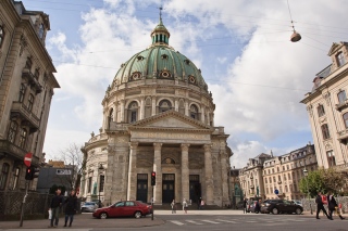 Frederik's Church in Copenhagen.