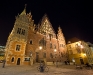 In the market square, Rynek, the 14th century town hall stands.