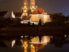 The St. John the Baptist cathedral - night view