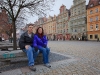 Here we are in the Wroclaw town square