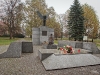 Monument to the Victims of the Katyn Massacre.  It commemorates 22 000 Polish officers and policemen murdered in Kozelsk, Ostashkov, Starobelsk, Katyn, Mednoye and Kharkov.