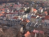 The city of Bolkow as viewed from the top of the castle.