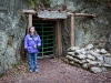 The front gate secret subterranean tunnels consisting of passages and caverns near Walim built by the Germans during WWII.