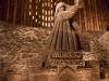 A salt carving in the Wieliczka Salt Mine.