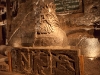 A salt carving in the Wieliczka Salt Mine.