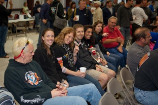 SDC Furies XP - Charles, Karyn, Shannon, Brian, Anabel, Rhonda with her father Joe at the opening ceremony waiting for the team number and rounds.