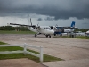 A bit of a weather hold as some interesting clouds pass over the DZ.