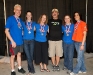 SDC Furies XP with their sponsor Tim D'Annunzio after the awards presentation.